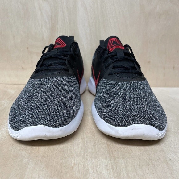 Nike Flex Experience Run 10 Running Shoes Black Red Sneakers CI9960-005 Mens 12 - Picture 2 of 8